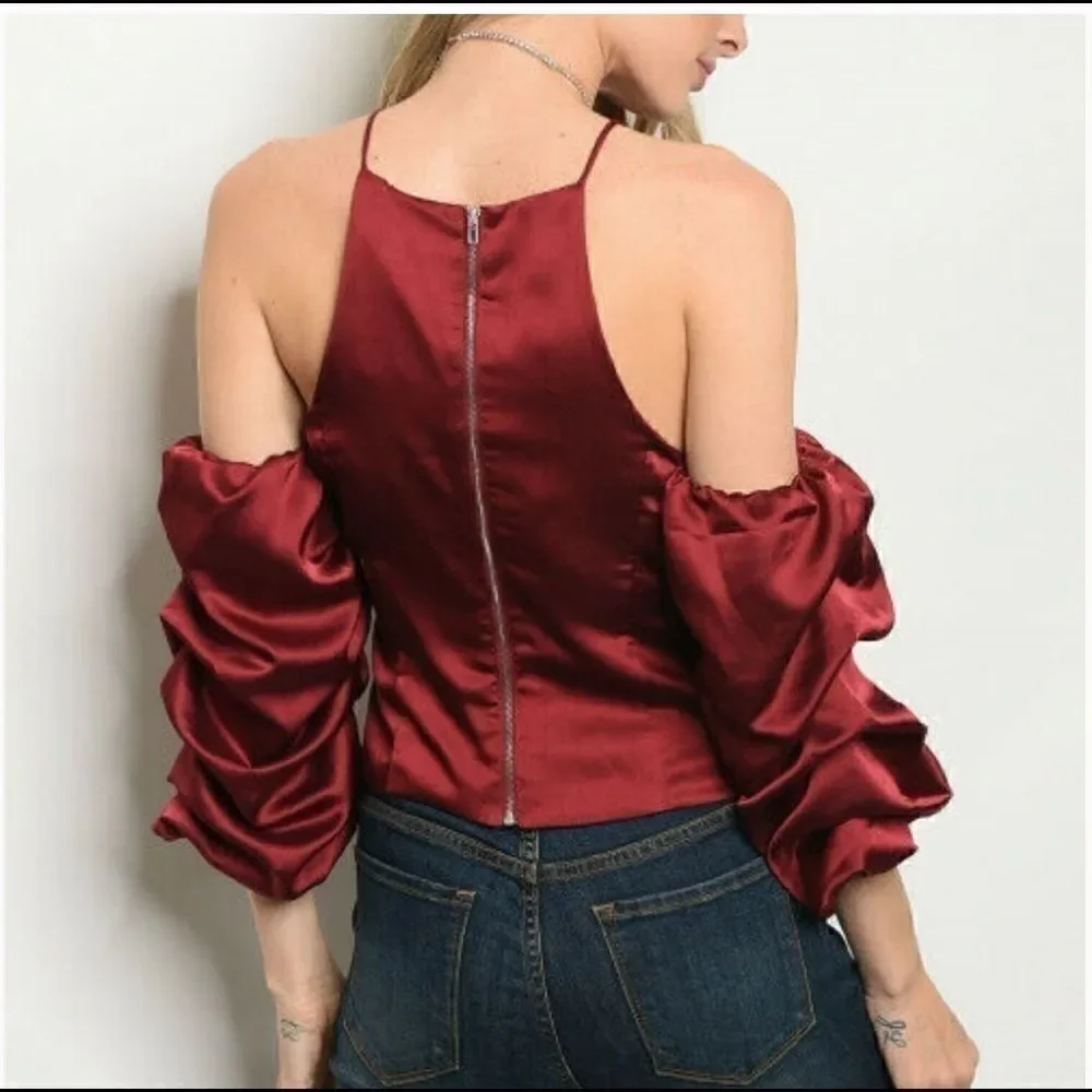 Solaris Style Top Ruffle Sleeve - Picture 2 of 5